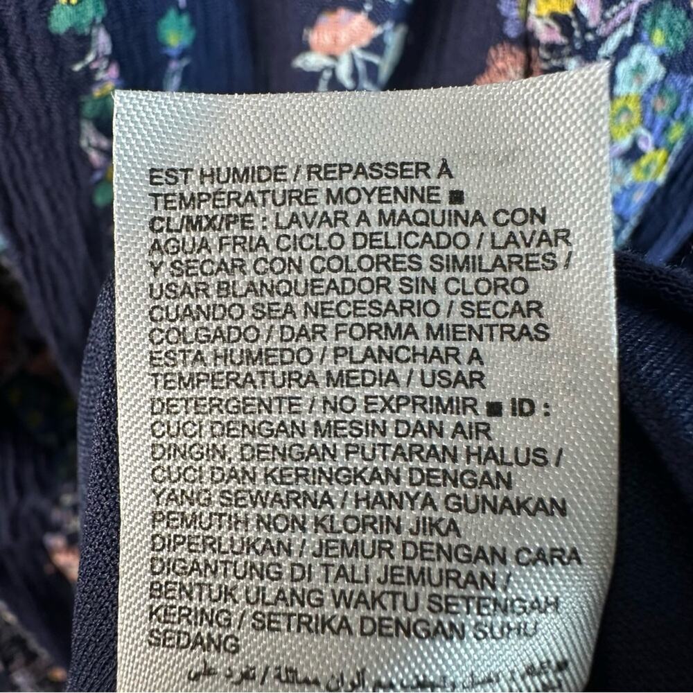 Old Navy Floral Off Shoulder Maxi peasant Dress maximalist coastal plus size - Picture 7 of 12